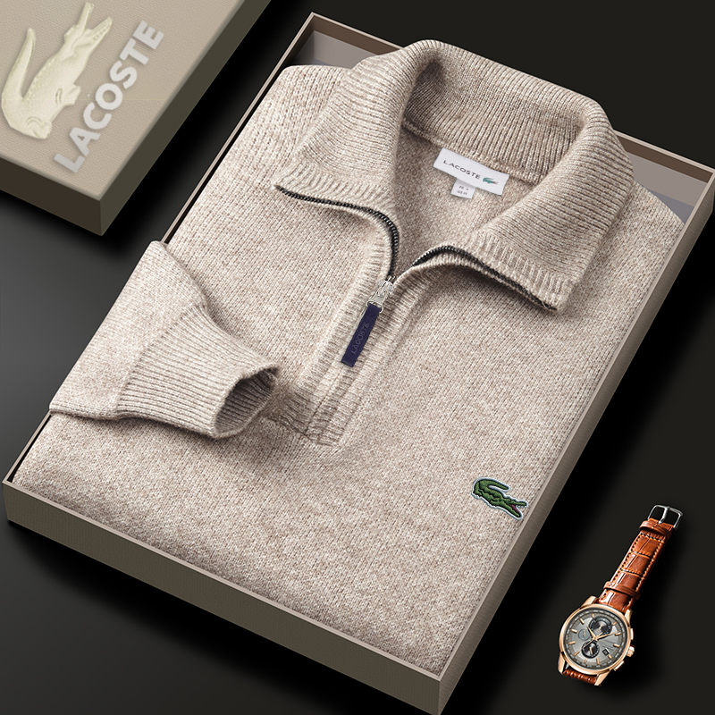 Liquidation – Pull à Col Montant Zippé LCT™ – Style et Confort à Petit Prix