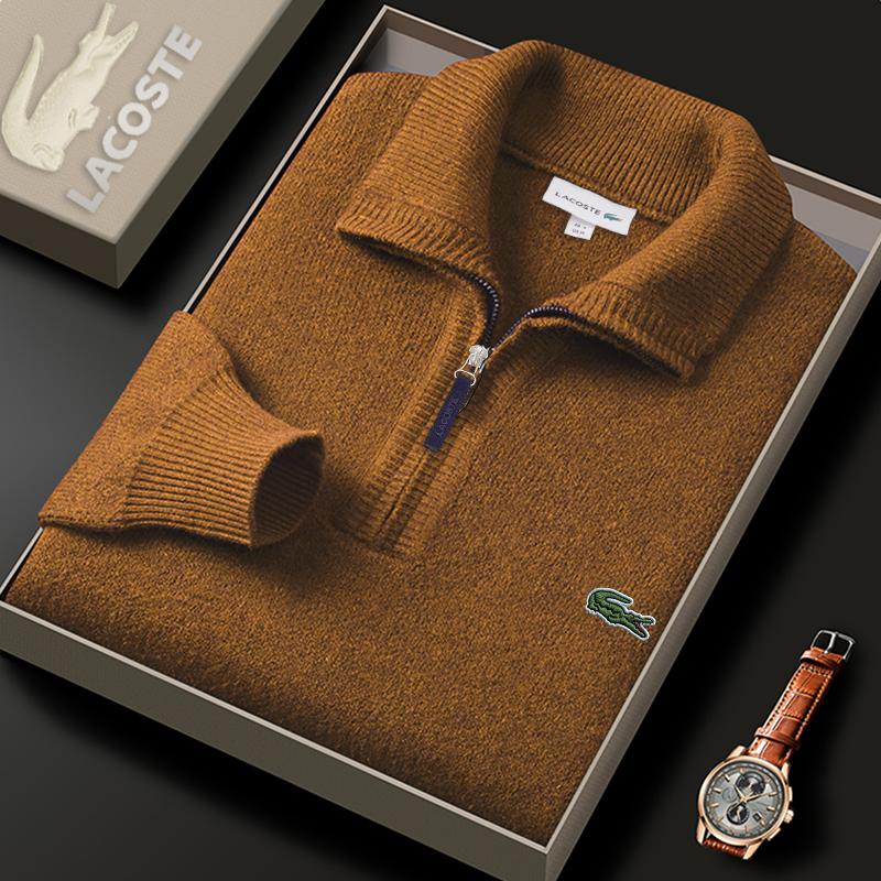 Liquidation – Pull à Col Montant Zippé LCT™ – Style et Confort à Petit Prix