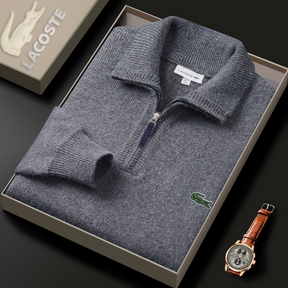 Liquidation – Pull à Col Montant Zippé LCT™ – Style et Confort à Petit Prix