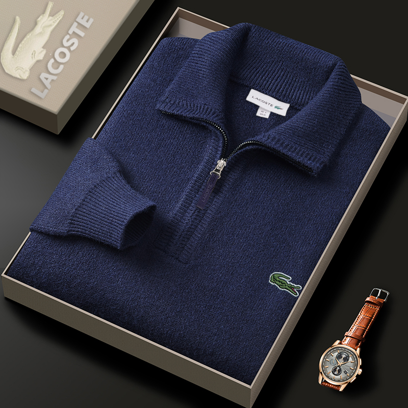 Liquidation – Pull à Col Montant Zippé LCT™ – Style et Confort à Petit Prix