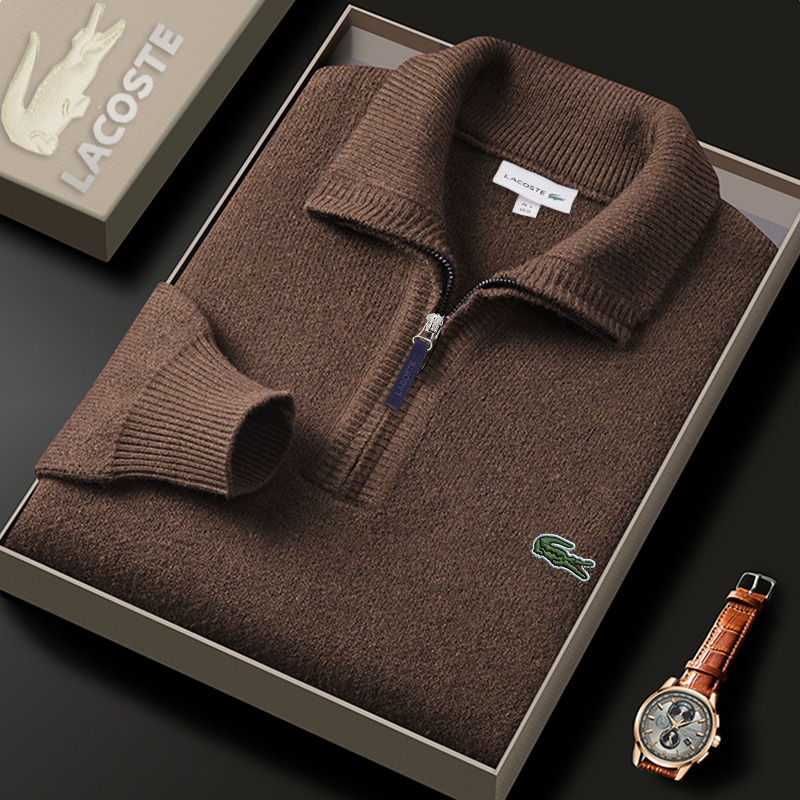 Liquidation – Pull à Col Montant Zippé LCT™ – Style et Confort à Petit Prix