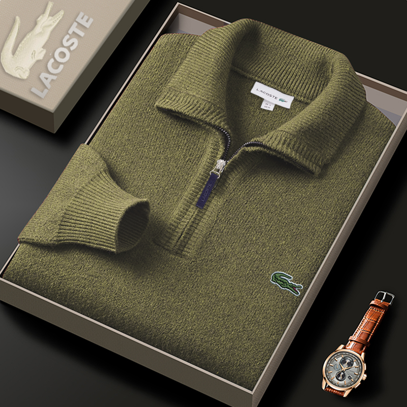 Liquidation – Pull à Col Montant Zippé LCT™ – Style et Confort à Petit Prix